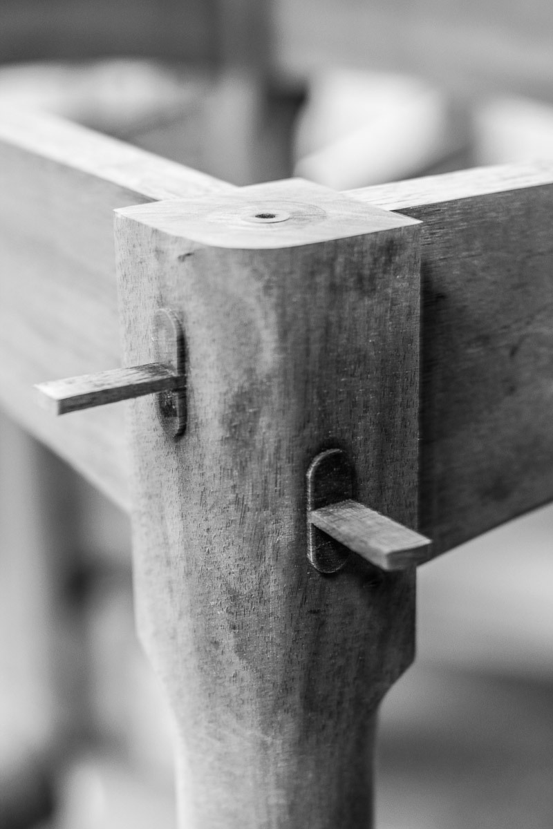 wedged tenons