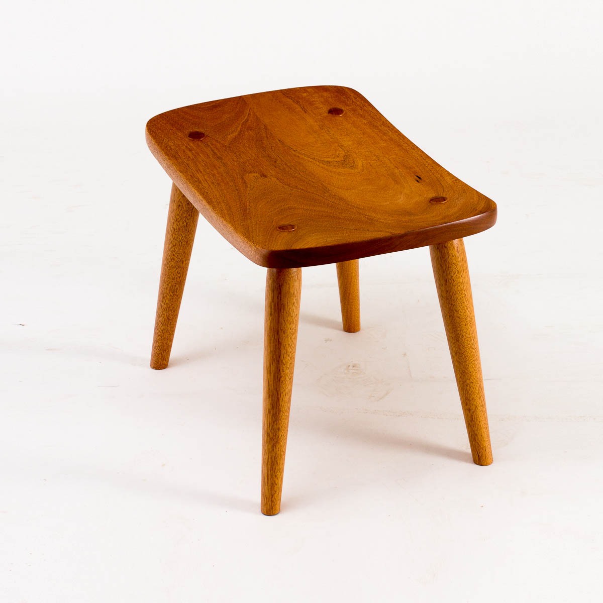 Mahogany footstool