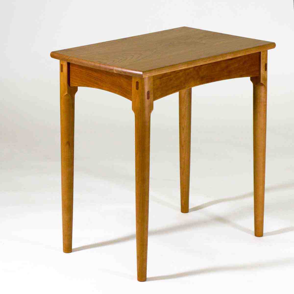 cherry side table