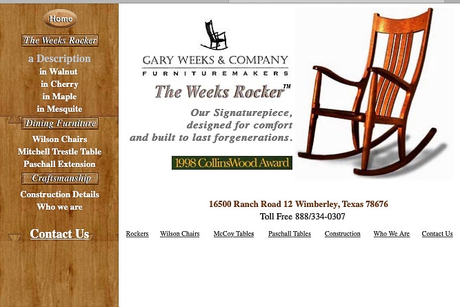 Original Home Page